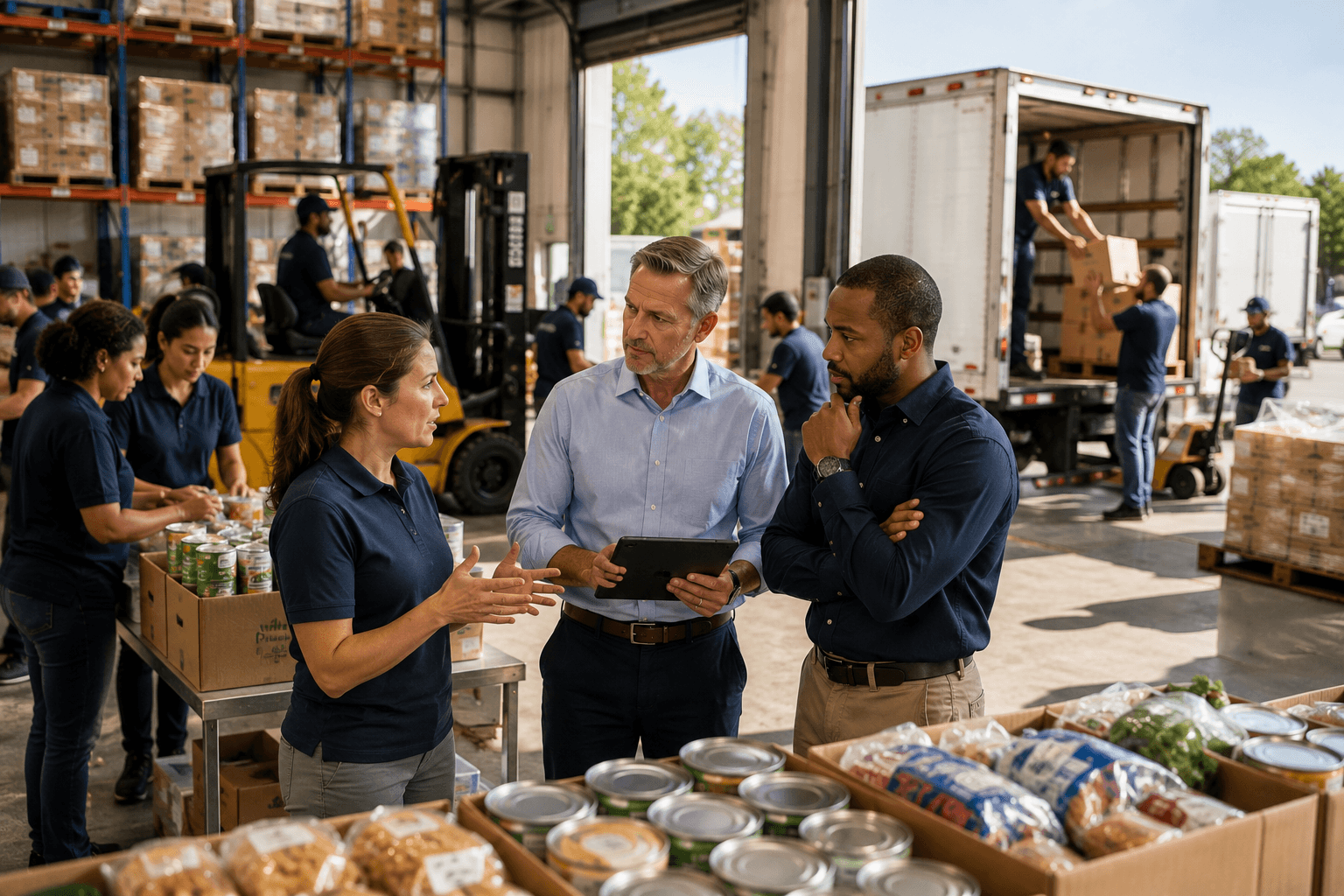 Business leaders identifying enterprise growth opportunities