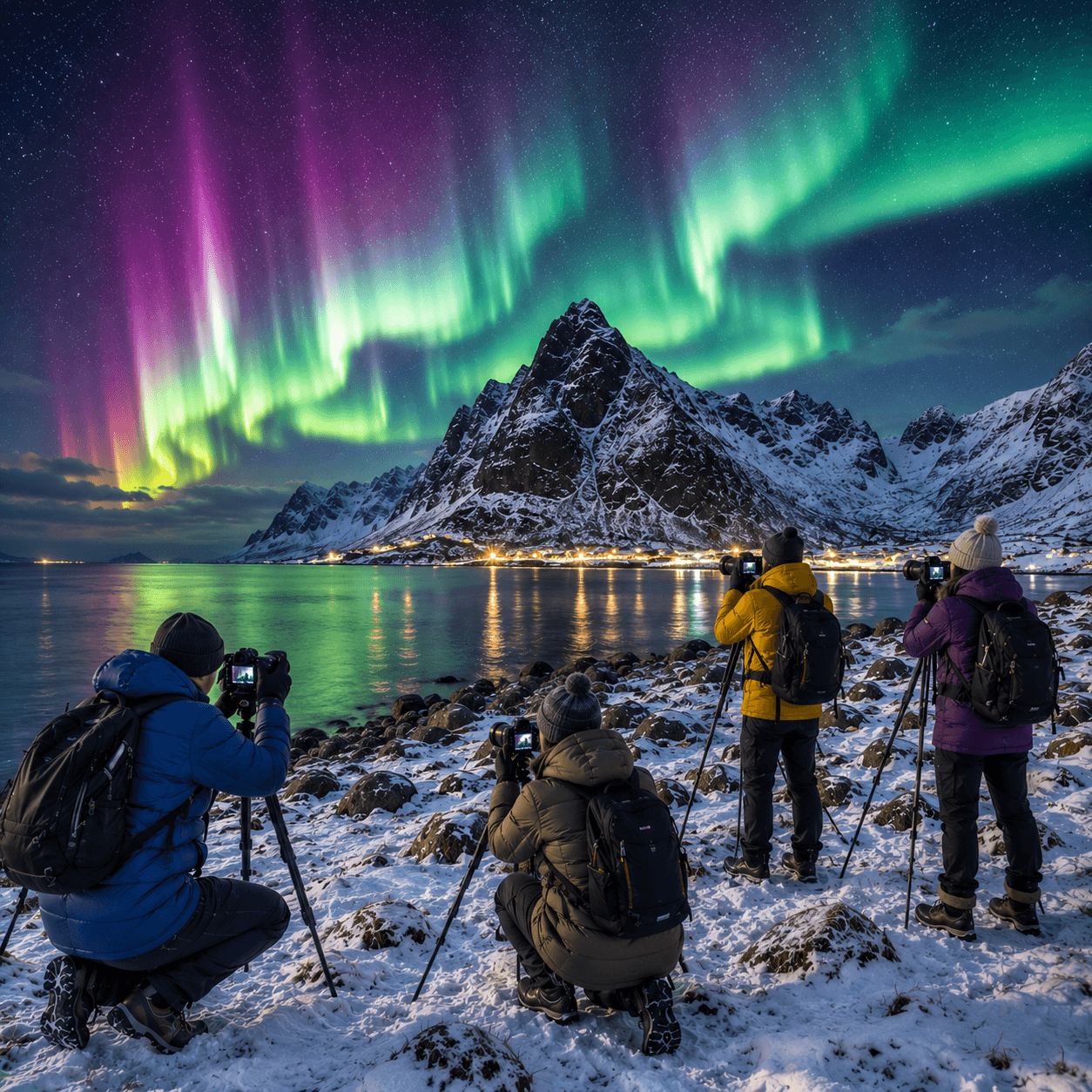 Photography voyage shaped around light and location